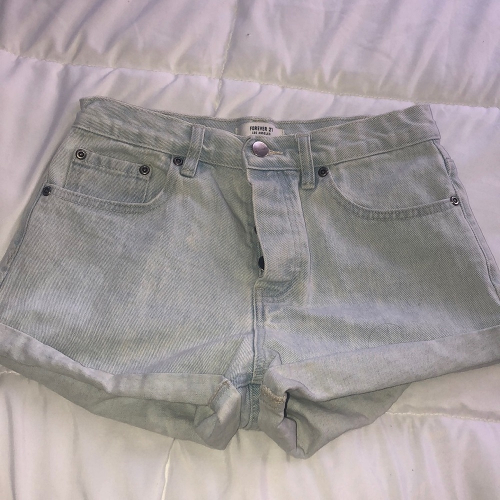 Lightly worn forever 21 high waisted shorts